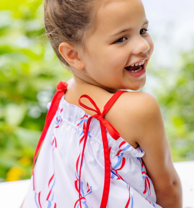 Lainey's Little Dress Broadcloth | America's Birthday Bows