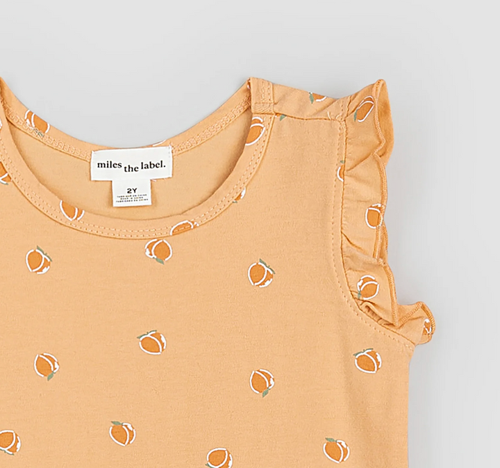 Sleeveless Empire Top | Peaches on Peach