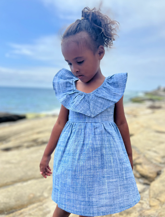Harper Dress | Chambray