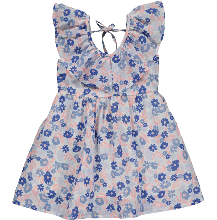 Harper Dress | Pink Meadow Floral