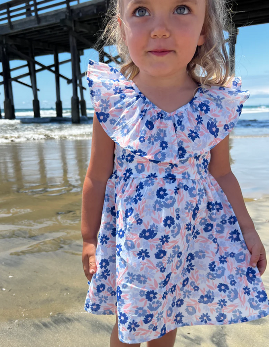 Harper Dress | Pink Meadow Floral
