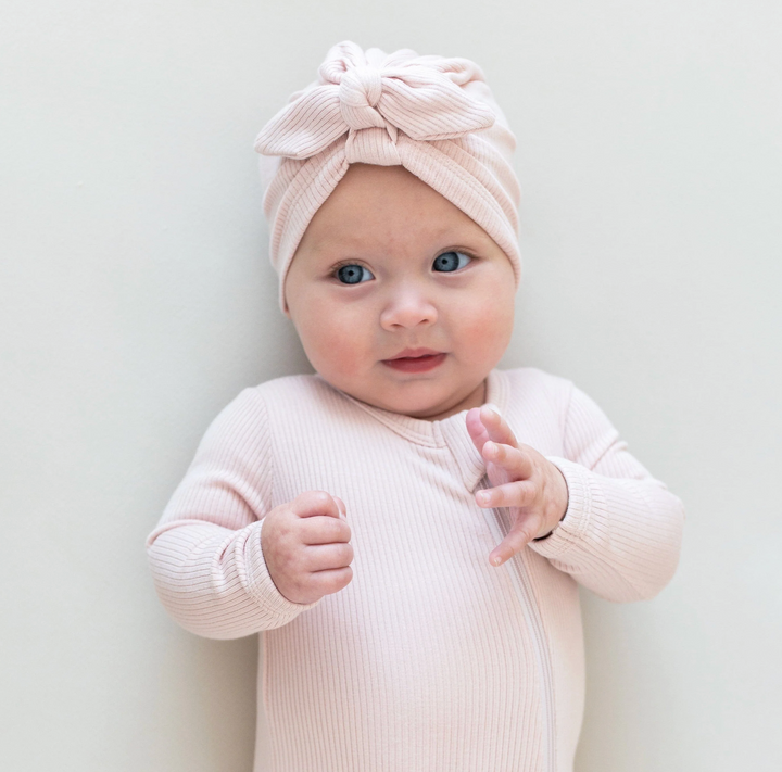 Ribbed Headwrap | Blush