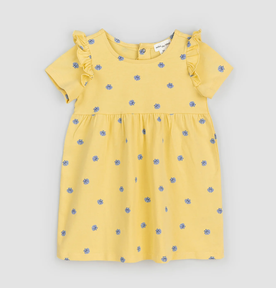 Jersey Dress | Seashell on Canary