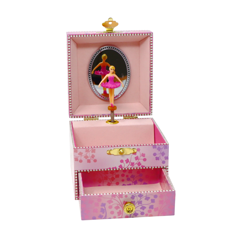 Small Ballerina Musical Jewelry Box