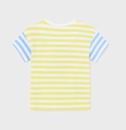 Yellow Striped Island TShirt | 1027