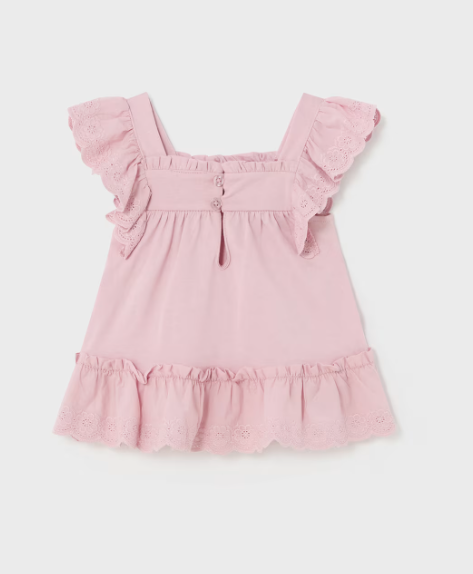 Dahlia Eyelet Ruffle Top | 1197