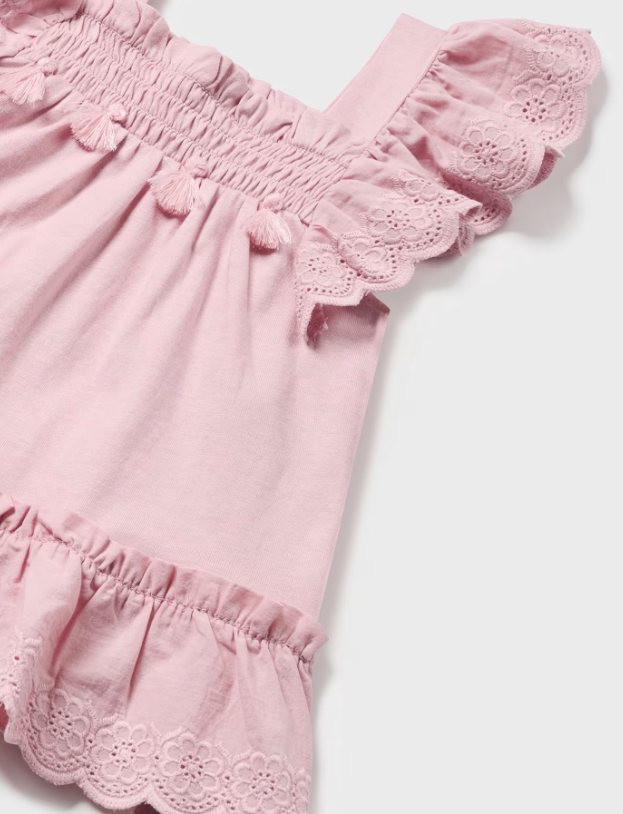 Dahlia Eyelet Ruffle Top | 1197