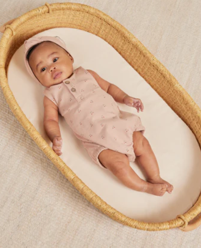 Sleeveless Bubble Romper | Cherries