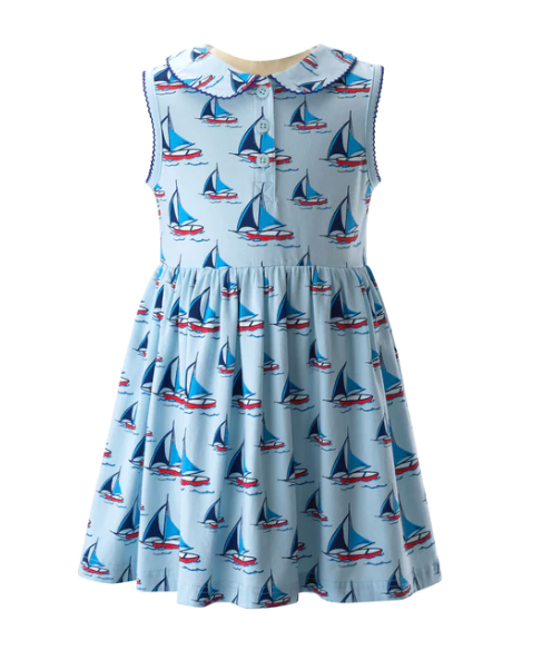 Sailboat Jersey Dress