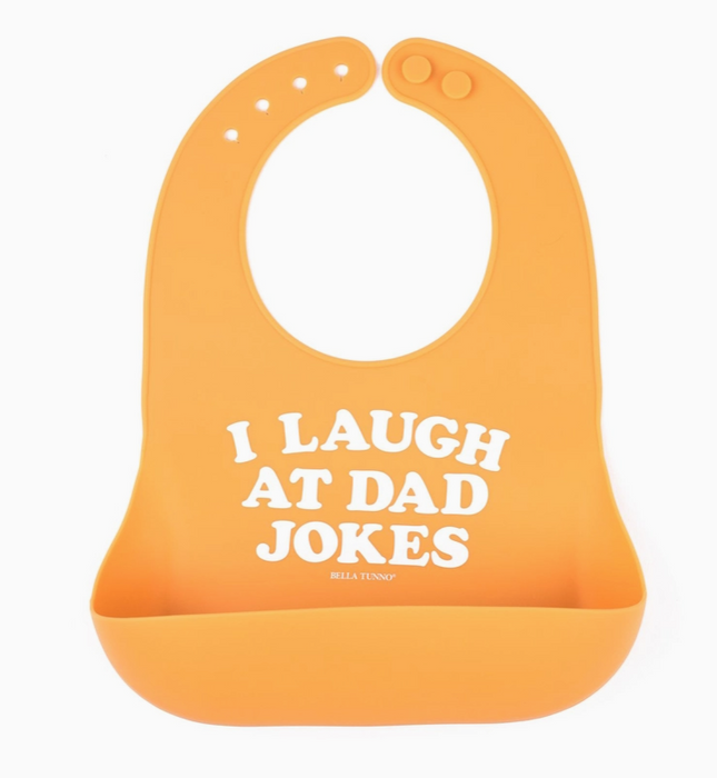 Wonder Bib | I Laugh at Dad Jokes