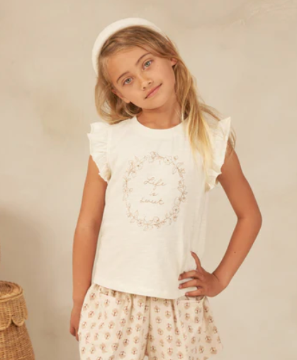 Life is Sweet Ruffled Tank