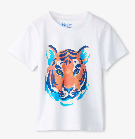 Painted Tiger Graphic Tee