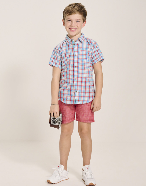 Scuba Check Button Down Shirt