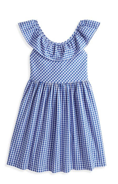 Sloane Dress | Royal Soft Check