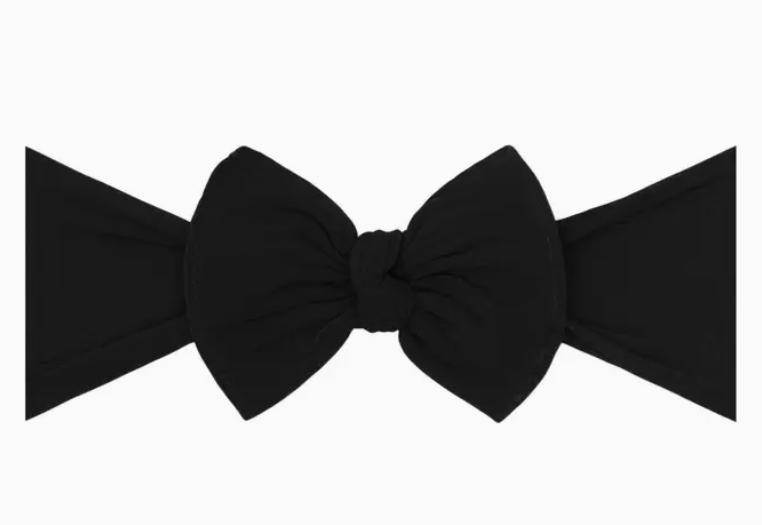 Itty Bitty Knot Bow | Black