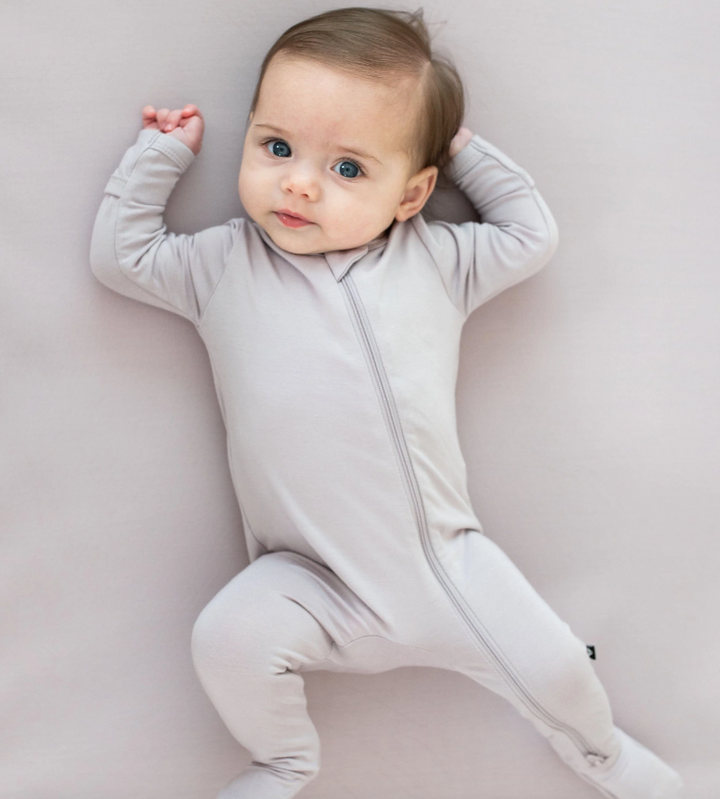 Kyte Zippered Footie | Wisteria