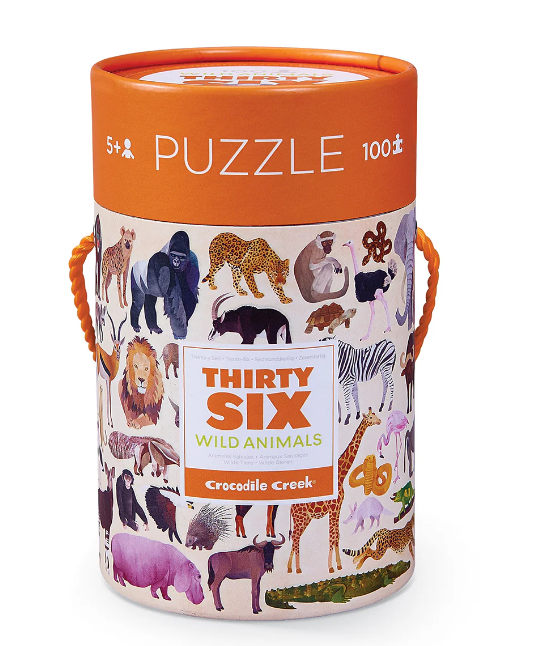 100 Piece Puzzle | Wild Animals