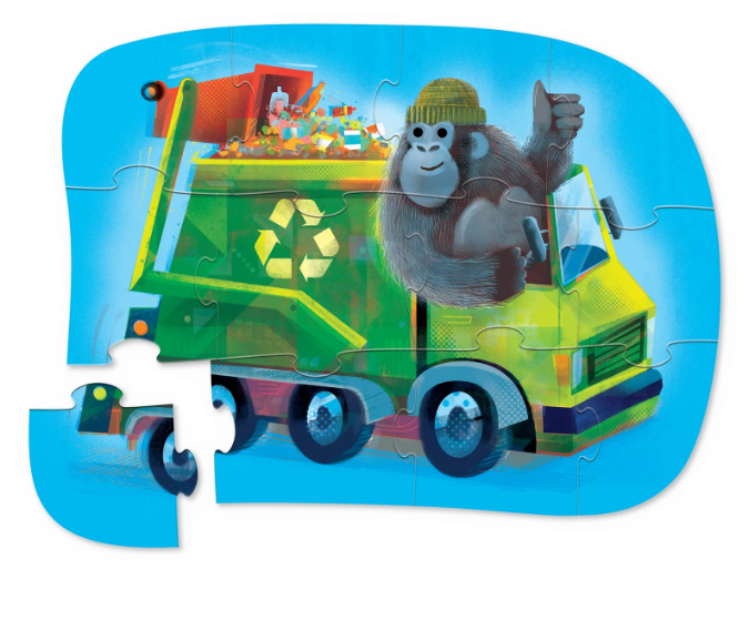 12 pc. Mini Puzzle | Go Gorilla