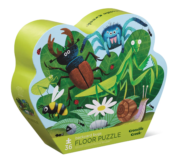 36 Piece Puzzle | Backyard Bugs