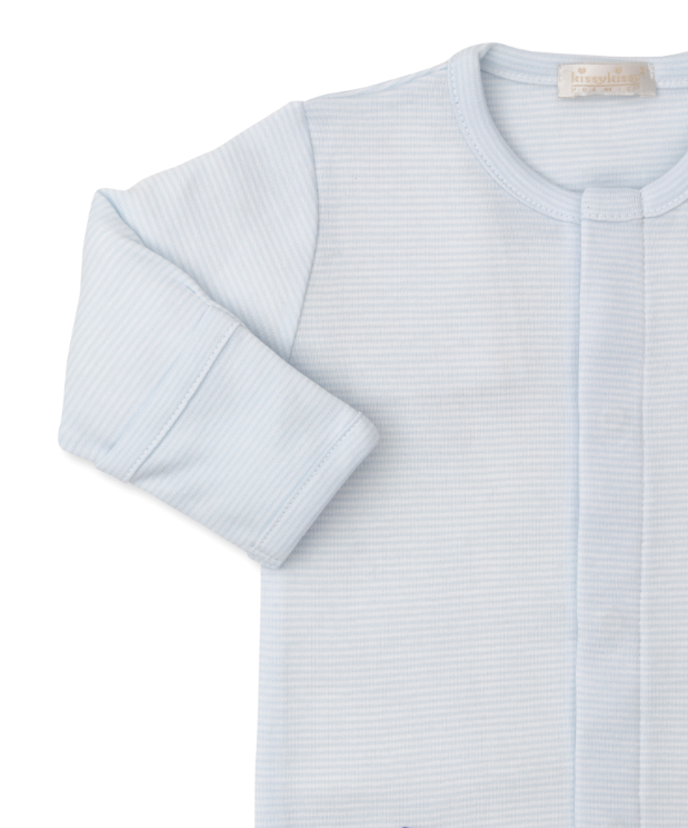 Premier Golf Club Lt Blue Stripe Footie