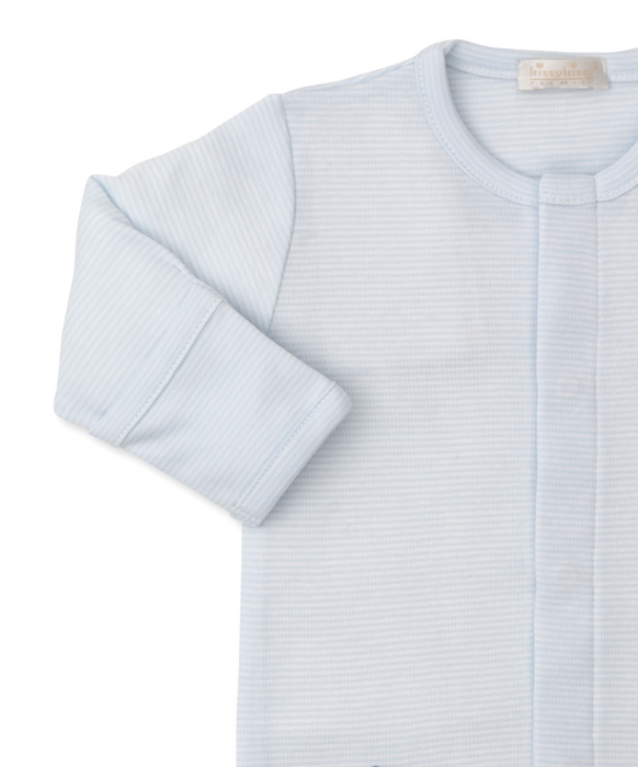 Premier Golf Club Lt Blue Stripe Footie