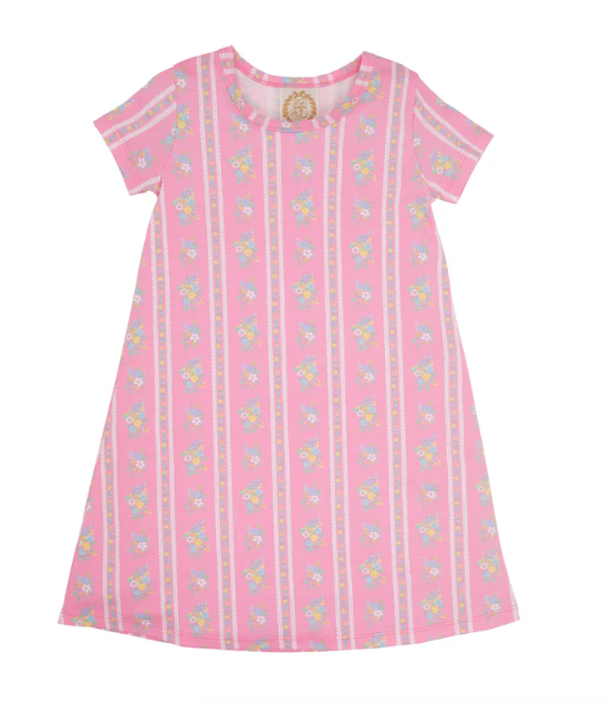 Polly Play Dress | Argonne Forest Flowers Pink