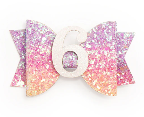 #6 Pastel Rainbow Bow