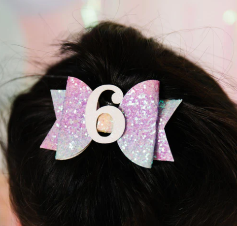 #6 Pastel Rainbow Bow