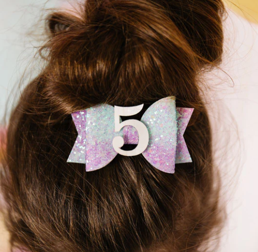 #5 Pastel Rainbow Bow