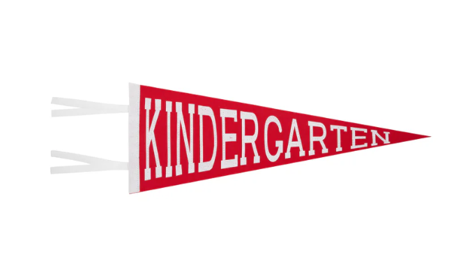 Back to School Pennant | Richmond Red