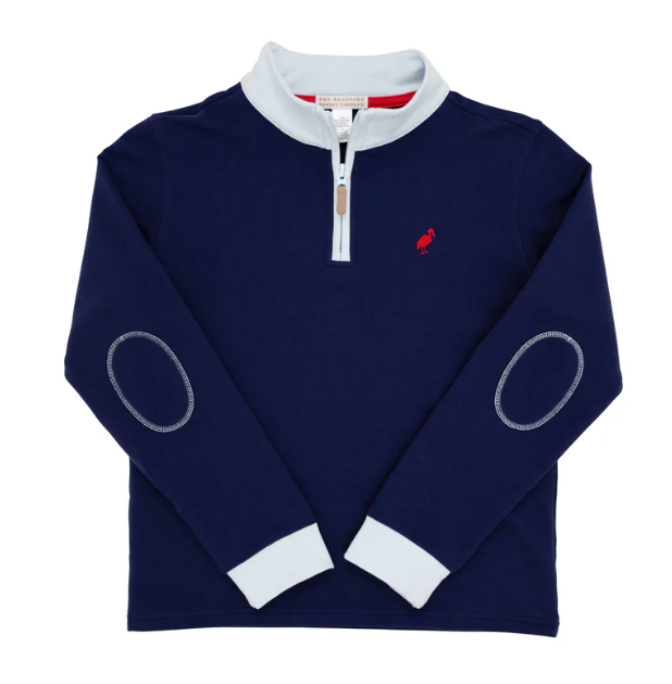 Haywood Half-Zip | Nantucket Navy Buckhead Blue