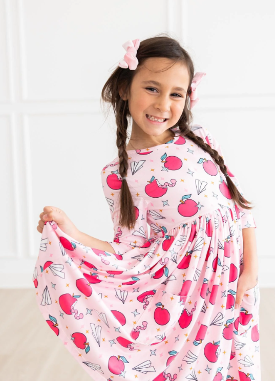 Star Student Pocket Twirl Dress