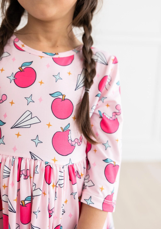 Star Student Pocket Twirl Dress