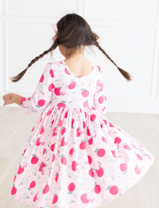 Star Student Pocket Twirl Dress