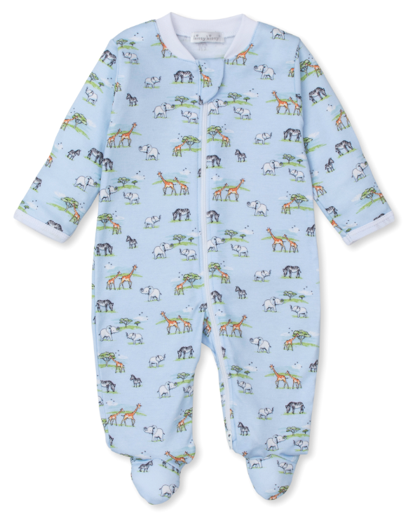 Jungle Oasis Footie w/ Zipper