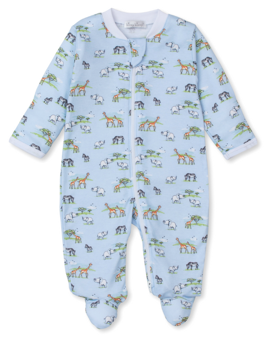 Jungle Oasis Footie w/ Zipper