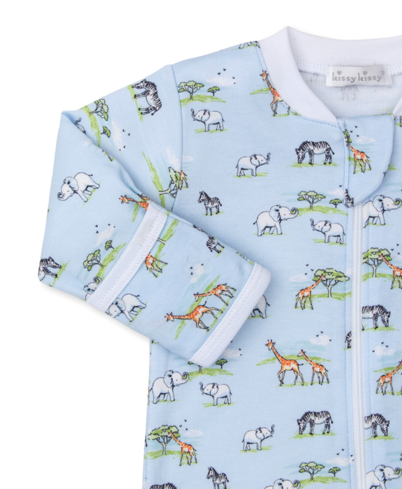 Jungle Oasis Footie w/ Zipper