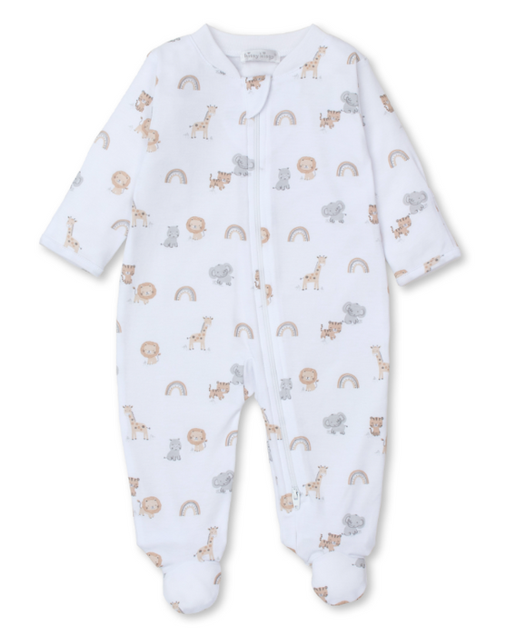 Safari Squad Footie w/ Zipper
