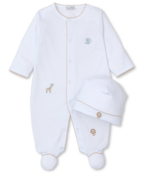 Safari Squad Footie w/ Hat Set