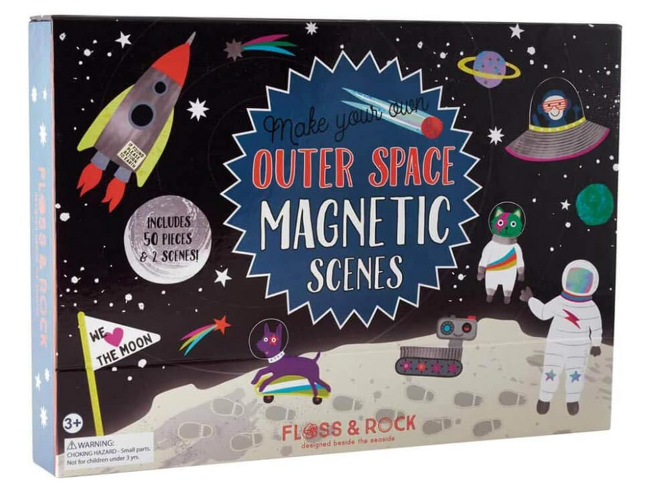 Space Magnetic Play Scene