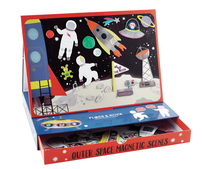 Space Magnetic Play Scene
