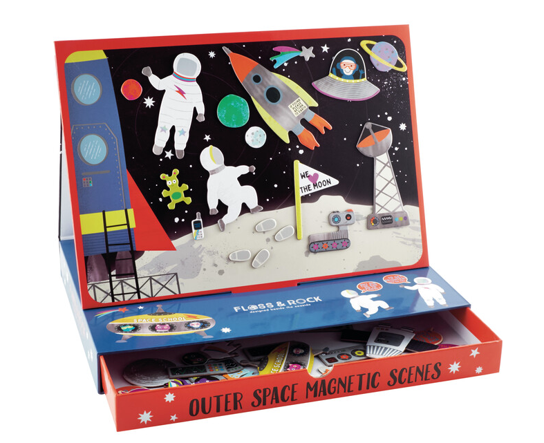 Space Magnetic Play Scene