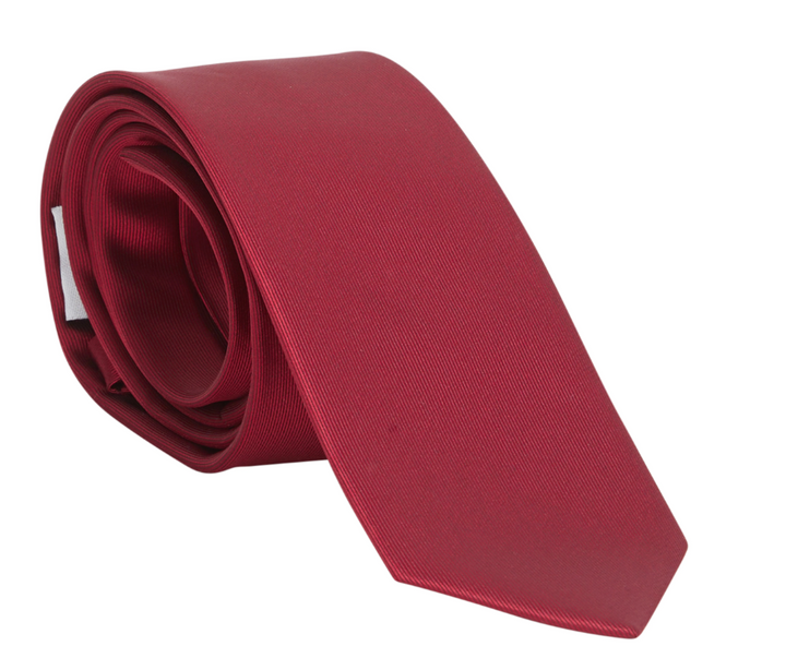 Solid Red Neck Tie