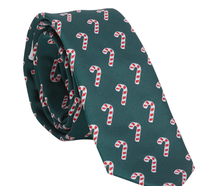 Candy Cane Neck Tie