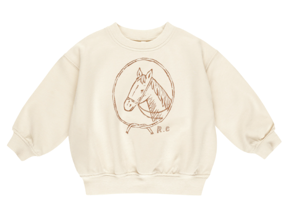 Relaxed Sweatshirt | Horse