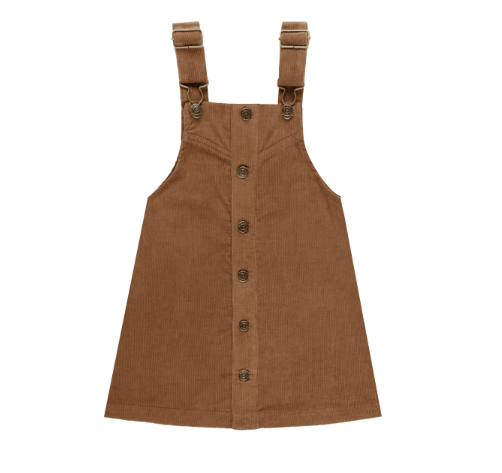 Overall Dress | Saddle