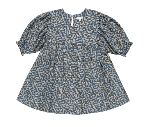 Jolene Dress | Blue Floral