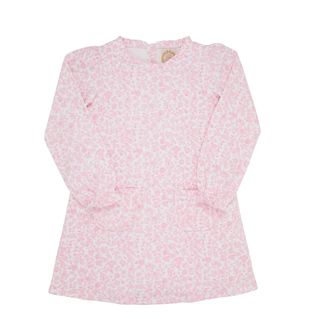 Long Sleeve Lizzie's Luxe Leisure Dress  | Greenville Garden