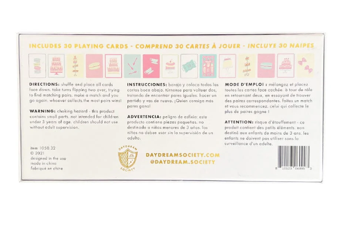 Let Them Eat Cake Memory Match Game