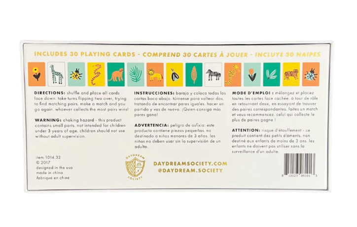 Into the Wild Memory Match Game